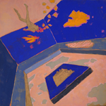 Voir Bascule VII - 40x40 - tempera